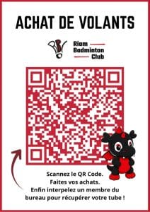 QR Code achat volants