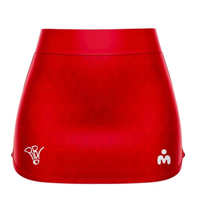 Jupe-short rouge